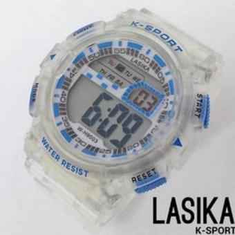 Lasika K-SPORT jam tangan laki-laki WH 9004 tranparant  