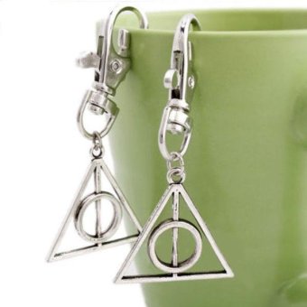 Magic Harry Potter Deathly Hallows Mini Metal Tool Key Chain Kids Gift - intl  