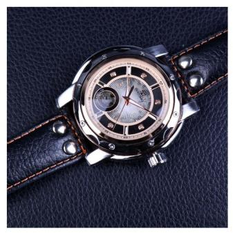 Men Watches Top Brand Luxury Sport Diamond Style Small Dial Skeleton Design Automatic Mechanical Watch  