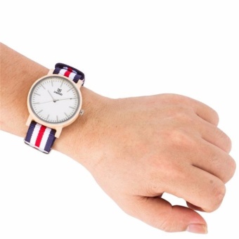 Mens Maple Watch Nylon Band Casual Classic Watch With Multi - intl  