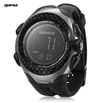 Mingo Military Digital Climbing Mountaineering Watch Thermometer Altimeter Multifunction Wristwatch for Outdoor Sports - intl  