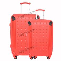 Navy Club Tas Koper Set Hardcase Fiber - PP 4 Roda Resleting Anti Tusuk - Kunci