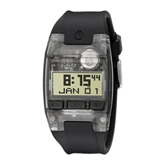 Nixon Mens A336001 Comp S Digital Display Automatic Self Wind Black Watch - intl  