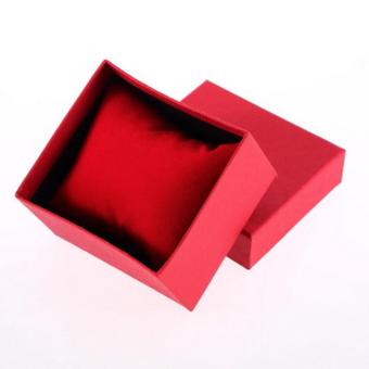 Paper Cardboard Case Bangle Bracelet Wrist Watch Jewelry Present Gift Box 3 Colors - intl  