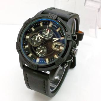 Quiksilver Chrono Kulit (Leather Full Black)  