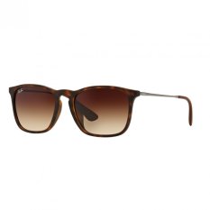 Ray-Ban Sunglasses Chris (F) RB4187F - Havana Rubber (856/13) Size 54 Brown Gradient