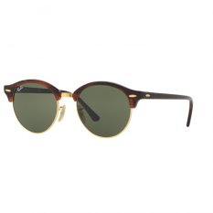 Ray-Ban Sunglasses Clubround RB4246 - Red Havana (990) Size 51 Green