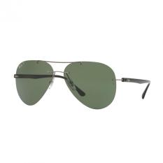 Ray-Ban Sunglasses - RB8058 - Gunmetal (004/9A) Size 59 Polar Green