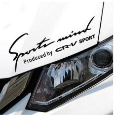 Reflective Reclector Auto Front Head Light Eyebrow Eyelid Sticker Decorator Engine Hood Decal for Honda CRV CR-V Car Styling