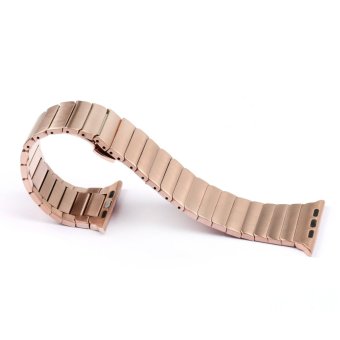 Replacement WatchBand Strap Link Bracelet for Apple Watch 42mm In Rose Gold  