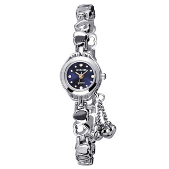 S & F Kimio Womens Blue Stainless Steel Band Watch K018L - intl  