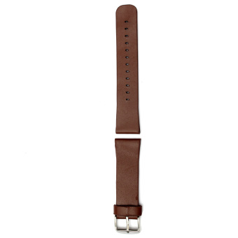 S & F Leather Buckle Strap Watchband +Tool For Apple Watch 38mm Brown - intl  