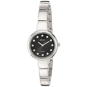 Seiko Womens Jewelry Bangle Quartz Stainless Steel Casual Watch, Color:Silver-Toned (Model: SUP365) - intl  