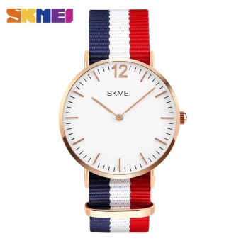 SKMEI Lovers' Quartz Women Fashion Casual Watches 30M Waterproof Watches 1181 - intl  