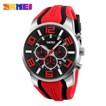 SKMEI Quartz Men Casual Wristwatch Waterproof Wristwatch 9128 intl  