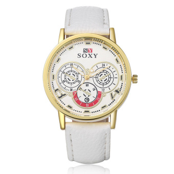 SOXY Fashion Watch For Women Quartz Wristwatch (White) - Intl  