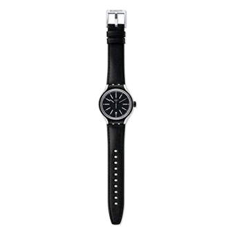 Swatch Men's YES4003 Irony Analog Display Swiss Quartz Black Watch - Intl  
