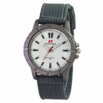 Swiss Army SA 7972 Man Watch Jam Tangan Pria - Grey  