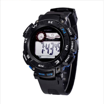 Synoke 89068 Men's of a Sports Electronic Watch Sport Wristwatch Watch Blue  