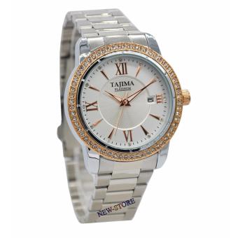 Tajima Original - T3815MSR - Jam Tangan Wanita - Stainless (Silver Rose)  