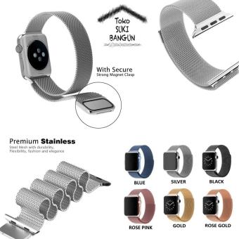 TALI JAM 38Mm Apple Watch Iwatch Magnet Milanese Stainless Steel Strap  