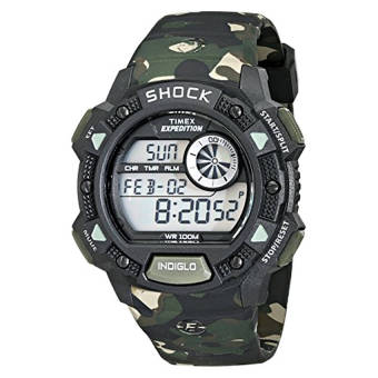 Timex Men's T499769J "Expedition" Digital Watch with Camouflage Strap - Intl  