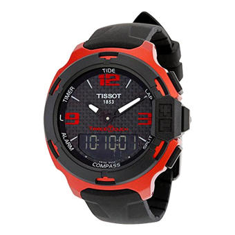 Tissot T-Race Touch Aluminium Black Dial Black Silicon Mens Sports Watch T0814209720700 - Intl  