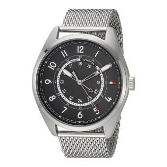 Tommy Hilfiger Watch Dylan Silver Stainless-Steel Case Stainless-Steel Bracelet Mens NWT + Warranty 1791370  