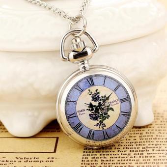 tongzhi Reloj De Bolsillo High Quality Steampunk Necklace Pendant Quartz For Women Wholesale (as pic) - intl  