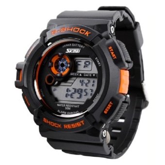 Trendy SKMEI S-Shock Sport Watch Water Resistant 50m - DG0939 - Orange  