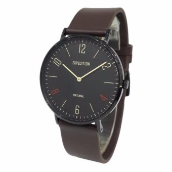 Triple 8 Collection - Expedition Natural 6703MHLIPBABO - Jam Tangan Pria - Black  