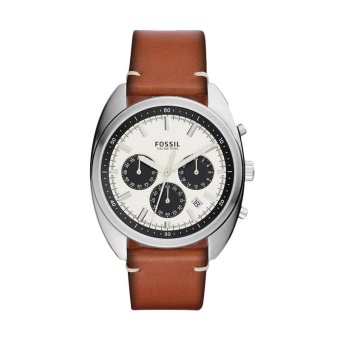 Triple 8 Collection - Fossil Drifter CH3044 - Jam tangan Pria Silver  