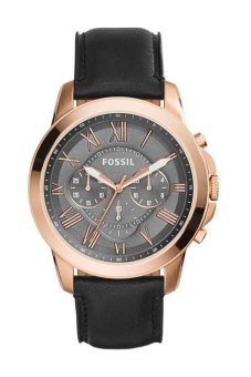 Triple 8 Collection - Fossil Grant FS5085 Rose Gold - Jam tangan Pria  