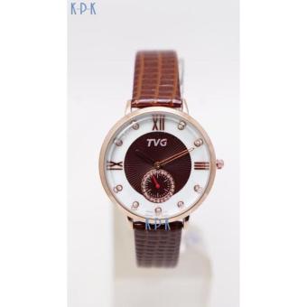 TVG jam tangan wanita 0052- Strap kulit  