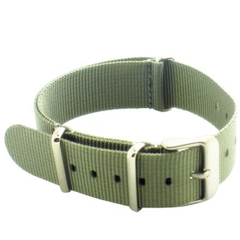 Twinklenorth 20mm Grey Nato Strap Nylon Military Watch Band Strap Watchband NATO-006  