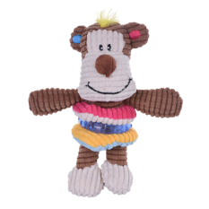 Useful Colorful Stuffed Cotton Blended Soft Plush Monkey Doll Toy Animal Gift Cuddly Brown - intl
