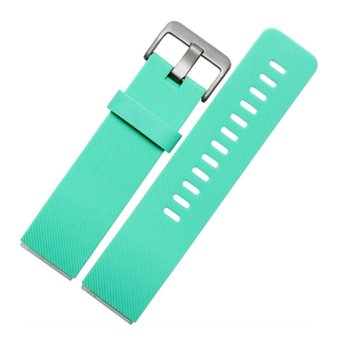 Vanker Silicon Twill Diagonal Bracelet Watch Band Replacement Strap For Fitbit Blaze (Sky Blue)  