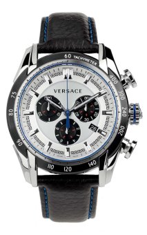 Versace V-Ray Chronograph VDB010014 - Jam Tangan Pria - Hitam  