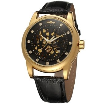 Winner Men's Automatic Skeleton Wrist Watch WRG8097M3G3  