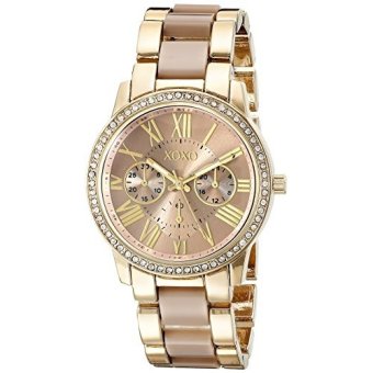 XOXO Womens XO5873 Yellow- And Rose Gold-Tone Watch  