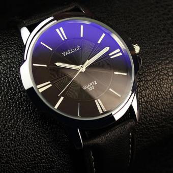 Yazole 2017 Wrist Watch Men Watches Top Brand Luxury Popular Famous Male Clock Quartz Watch Business Quartz-watch - intl  