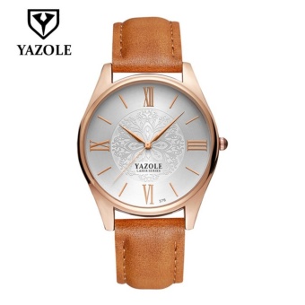 YAZOLE New 2017 Wrist Watch Men Watches Top Brand Luxury Famous Male Clock Quartz Watch for Men Hodinky Hours - intl  