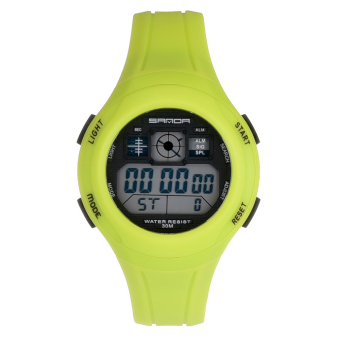Yika Kid's Multifunction Waterproof Sports Digital Watch (Green)  
