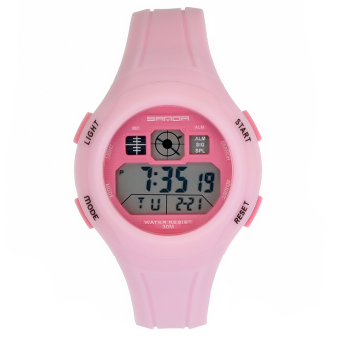 Yika Kid's Multifunction Waterproof Sports Digital Watch (Pink)  