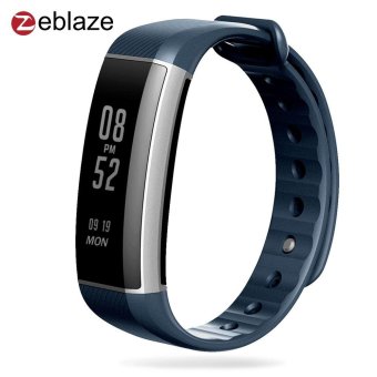 Zeblaze Zeband Plus Smart Wristband Heart Rate Activity Tracker Sleep Monitor (Blue) - intl  