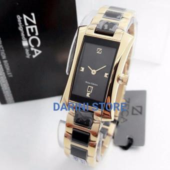 Zeca Wristwatch - ZC 322 DR - Jam Tangan Fashion Wanita - Stainless Steel Strap  