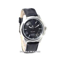 Zeca - Z261M - Jam Tangan Pria - Leather Strap (Black)
