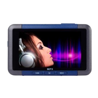 8GB Slim MP3 MP4 MP5 Music Player With 4.3â€™â€™ LCD Screen FM Radio Video Movie Silver  