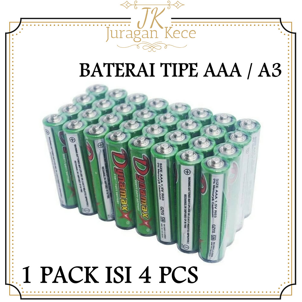 Jual Baterai Batre Aaa A3 Dynamax Hijau Ultra Black 1 5 Volt Battery