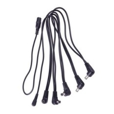 9V DC 1A 6 Way Guitar Effect Pedal Daisy Chain Power Supply Cable (Intl)